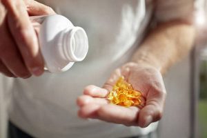 Omega 3 fish oil capsules