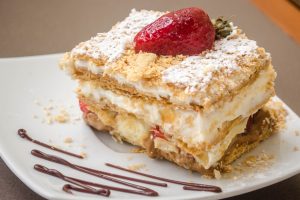 Mille-feuille or milhojas in spanish - Lima, Peru