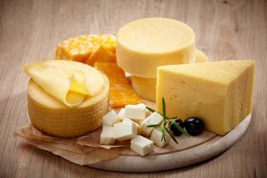 various types of cheese