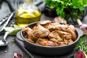 Fried chicken liver