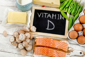 Foods rich in vitamin D.