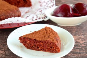 Vegan beetroot chocolate cake