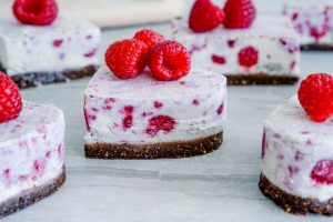 Raw Vegan Raspberry Coconut Cheesecake