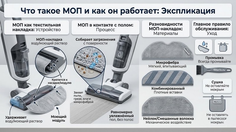 Что такое МОП и как он работает